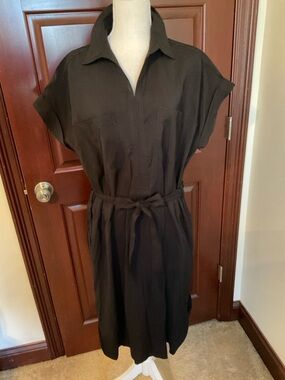 Max Studio Shirt Dress. Sz. Large NWT